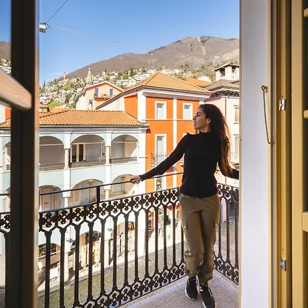 Gasthuis Palazzo Canetti - Piazza Grande - & - Easy Self Check-in Locarno
