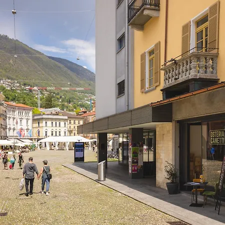 Gasthuis Palazzo Canetti - Piazza Grande - & - Easy Self Check-in Locarno