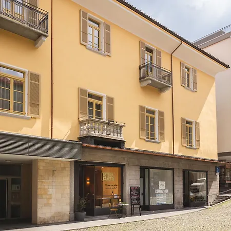 Gasthuis Palazzo Canetti - Piazza Grande - & - Easy Self Check-in Locarno