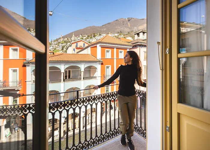 ゲストハウス Palazzo Canetti - Piazza Grande - & - Easy Self Check-in ロカルノ